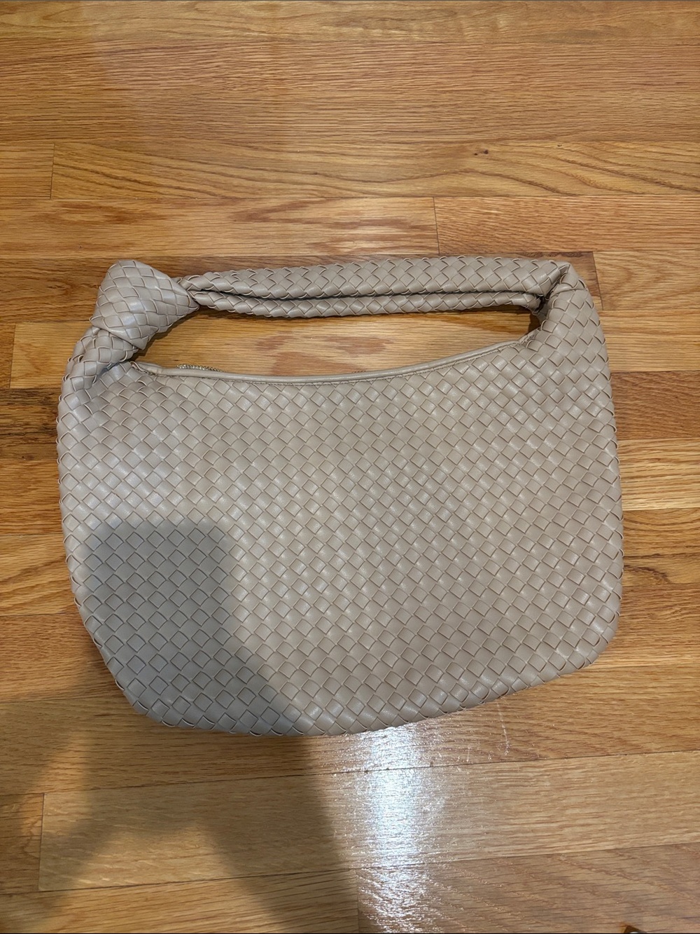 Melie Bianco Brigitte Large Satchel - Light Sand - Picture 2 of 7